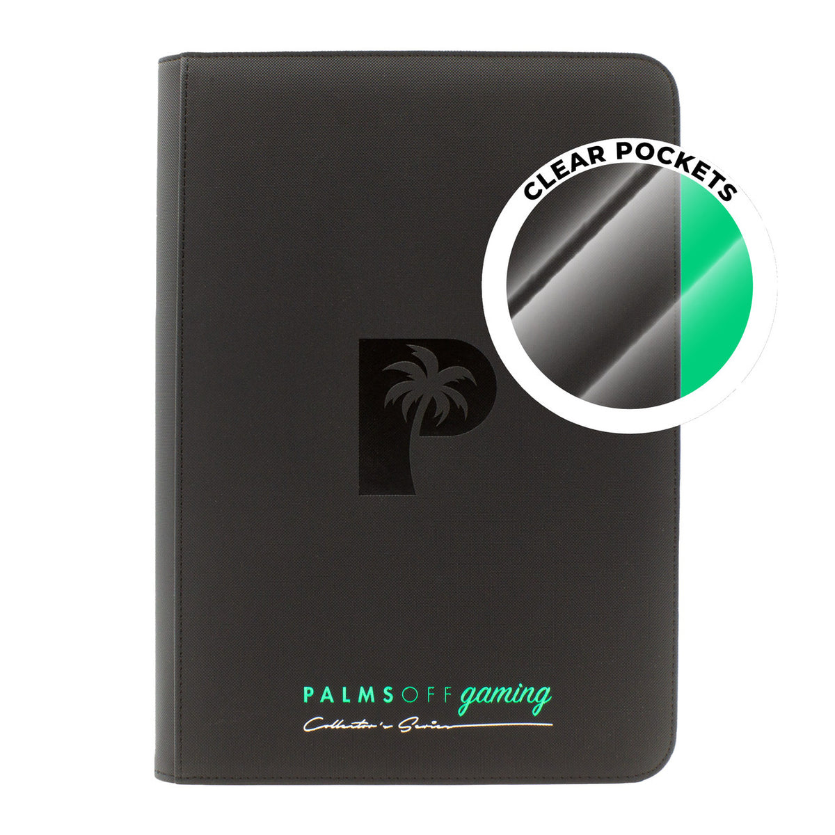 Collector's Series Top Loader Zip Binder - CLEAR - Palms Off Gaming - Pop Culture Larrikin