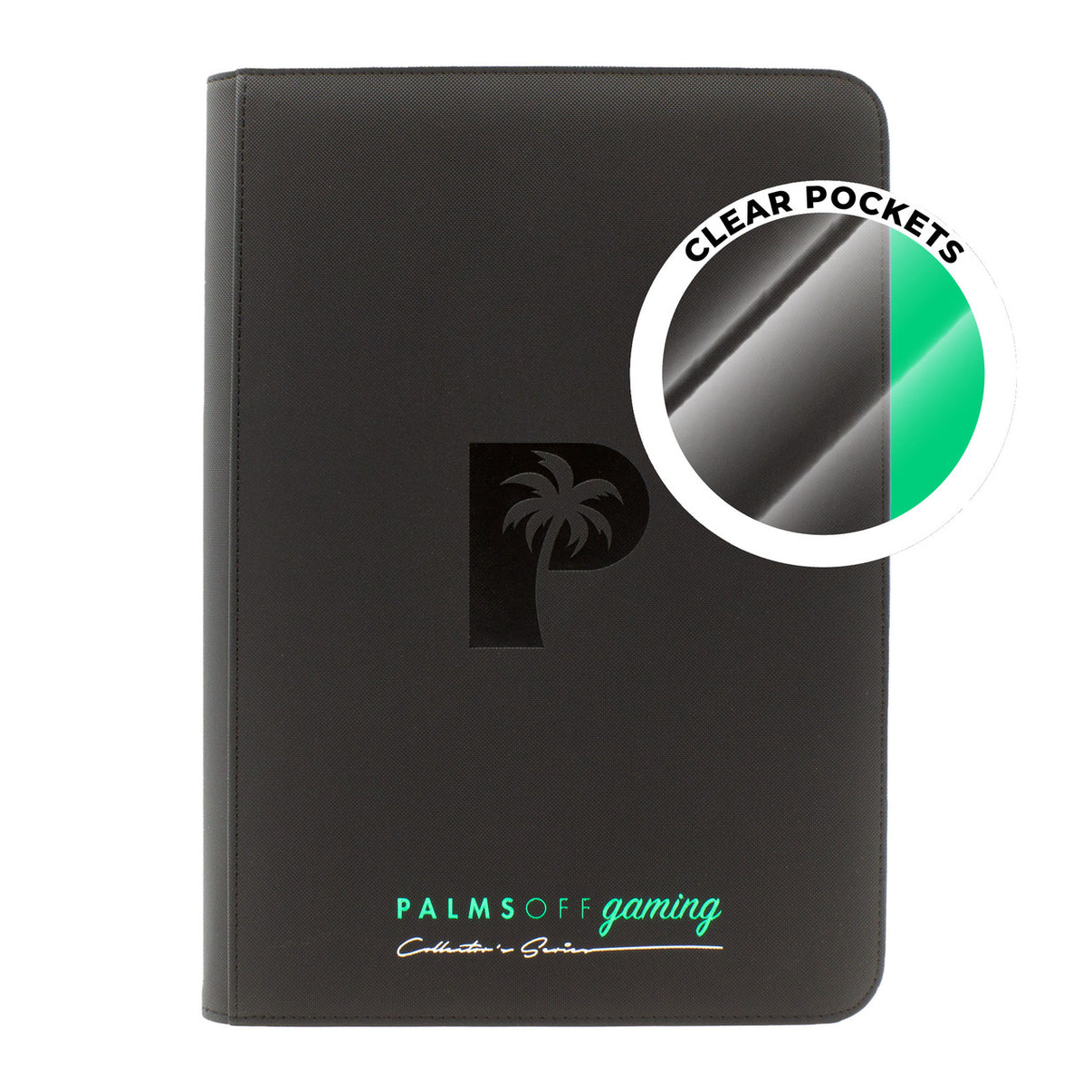 Collector's Series Top Loader Zip Binder - CLEAR - Palms Off Gaming - Pop Culture Larrikin