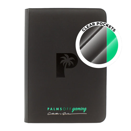 Collector's Series Top Loader Zip Binder - CLEAR - Palms Off Gaming - Pop Culture Larrikin