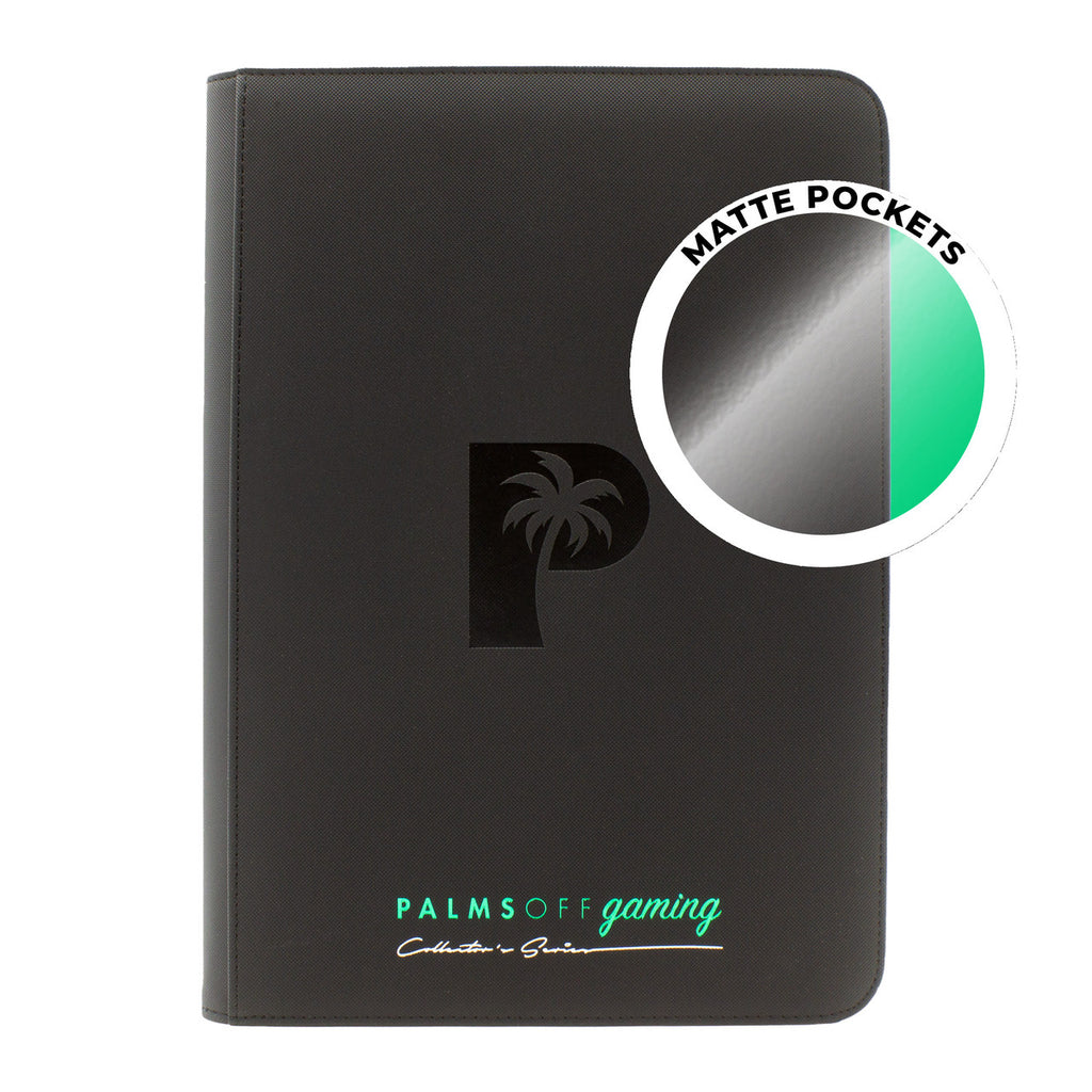 Collector's Series Top Loader Zip Binder - Matt 108 Capacity- Palms Off Gaming - Pop Culture Larrikin 
