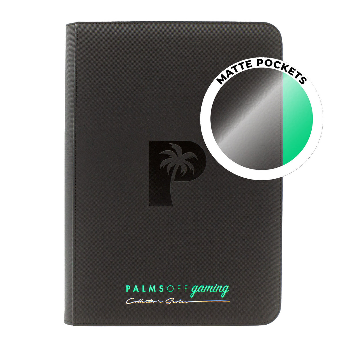 Collector's Series Top Loader Zip Binder - Matt 108 Capacity- Palms Off Gaming - Pop Culture Larrikin 