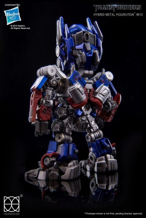 Transformers: Dark of the Moon Herocross Hybrid Metal Figuration #015 Optimus Prime Action Figure
