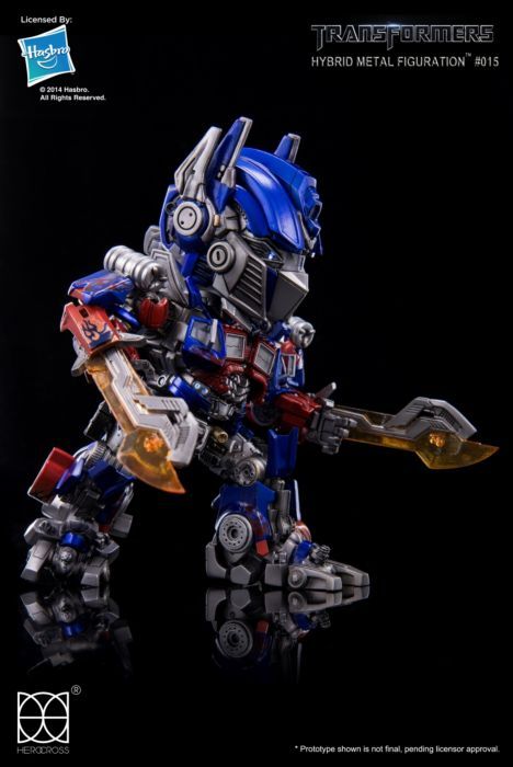 Transformers: Dark of the Moon Herocross Hybrid Metal Figuration #015 Optimus Prime Action Figure
