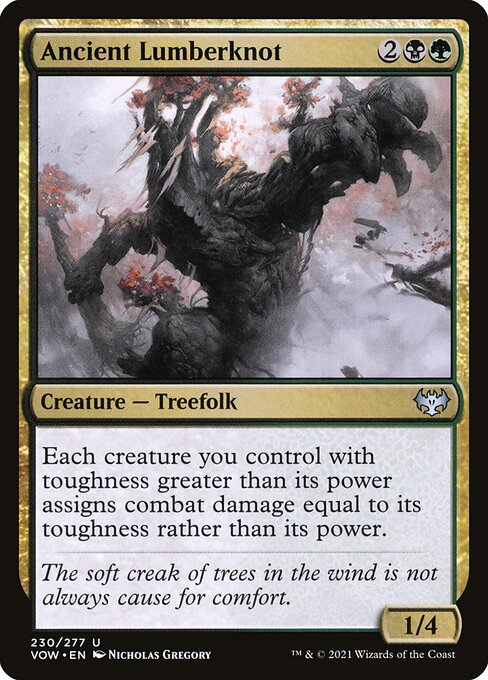 Image of Ancient Lumberknot Innistrad: Crimson Vow (VOW) #230