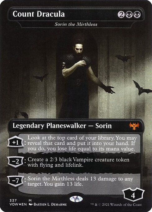Image of Sorin the Mirthless Innistrad: Crimson Vow (VOW) #337