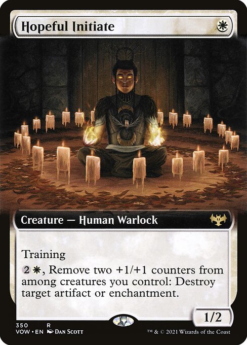 Image of Hopeful Initiate Innistrad: Crimson Vow (VOW) #350