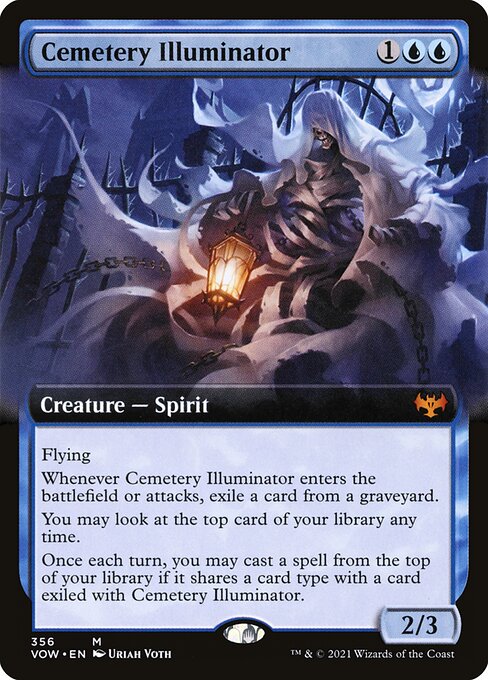 Image of Cemetery Illuminator Innistrad: Crimson Vow (VOW) #356