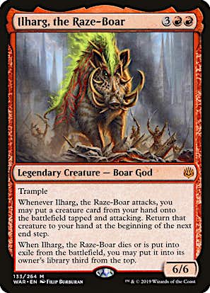Ilharg, the Raze-Boar #133 War of the Spark en