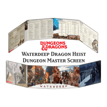D&D Dungeon Masters Screen: Waterdeep Dragon Heist