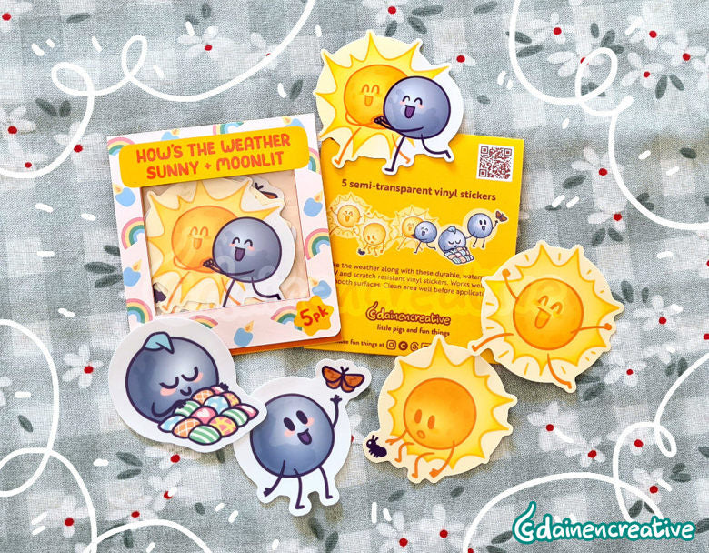 Artist Series - Sticker Packs - Dainencreative - Pop Culture Larrikin 