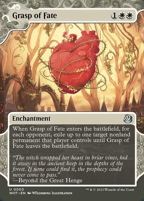 Image of Grasp of Fate Wilds of Eldraine: Enchanting Tales (wot) #3
