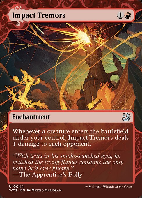 Image of Impact Tremors Wilds of Eldraine: Enchanting Tales (wot) #44