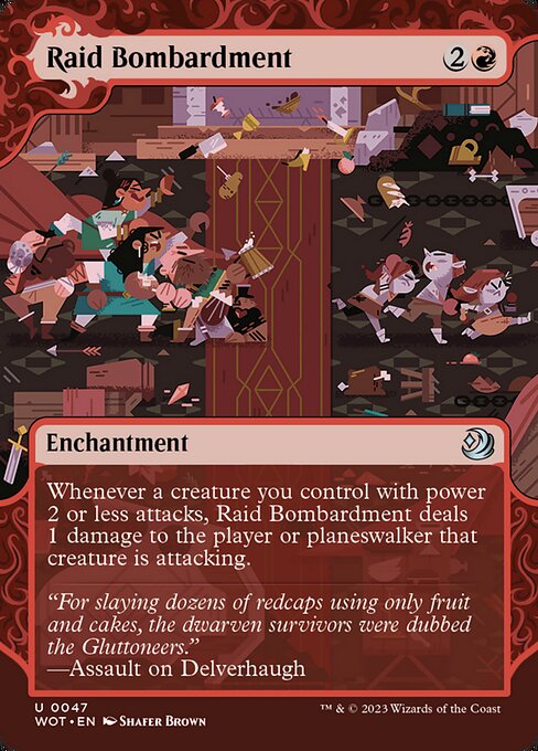 Image of Raid Bombardment Wilds of Eldraine: Enchanting Tales (wot) #47