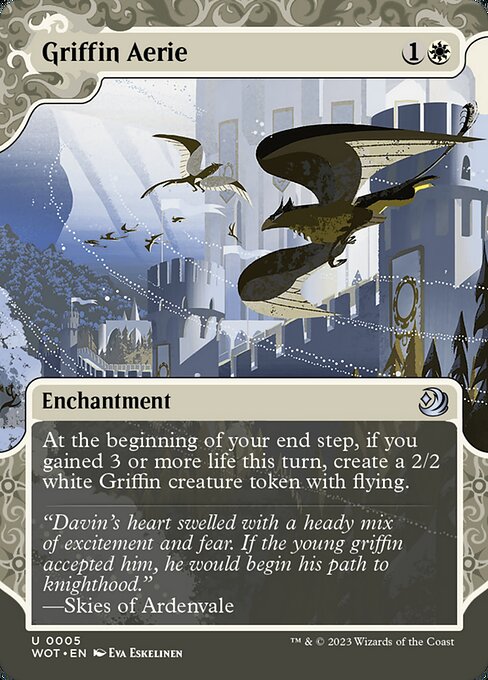 Image of Griffin Aerie Wilds of Eldraine: Enchanting Tales (wot) #5