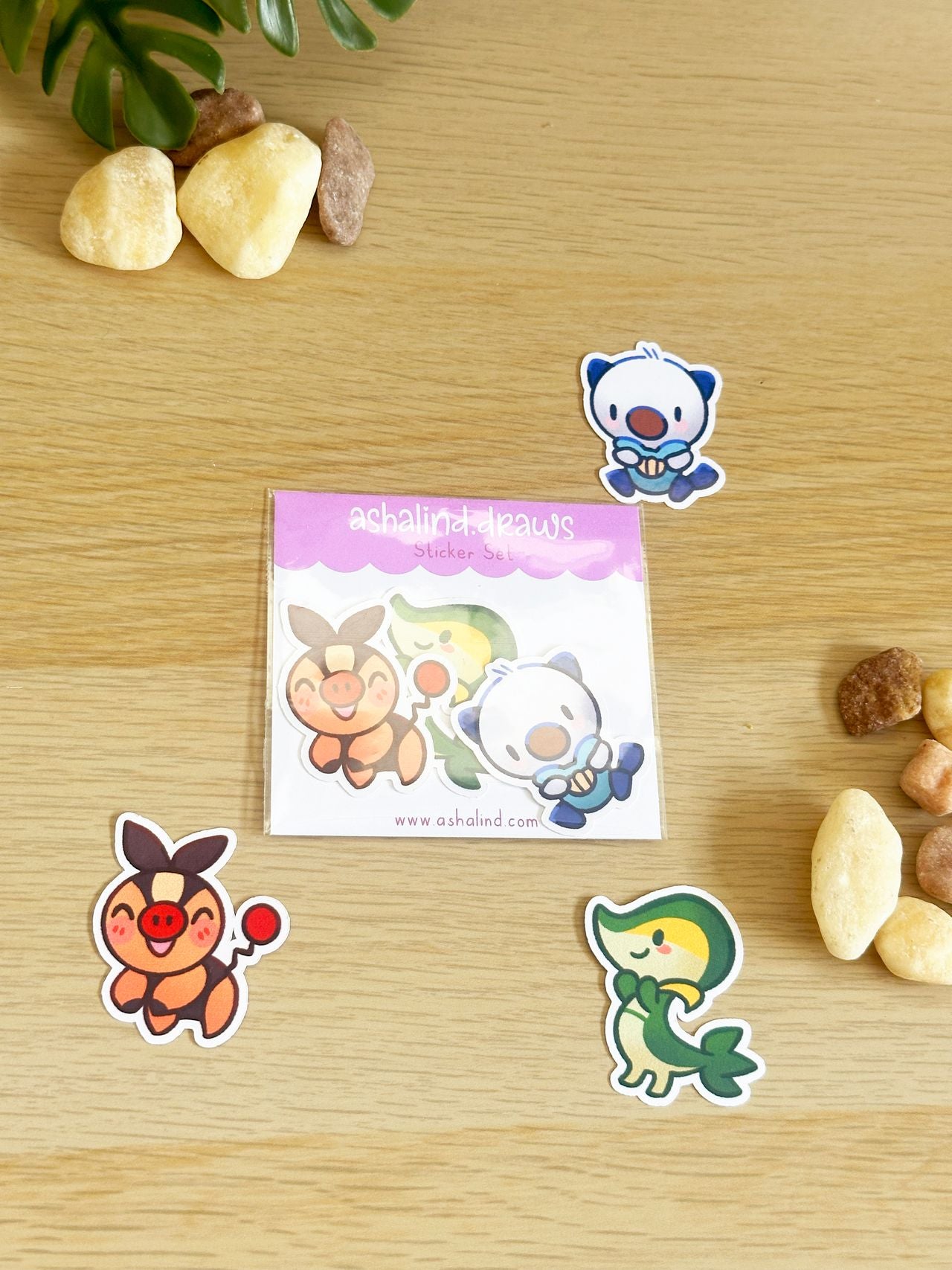 Sticker Sheets Poke - @ashalind.draws